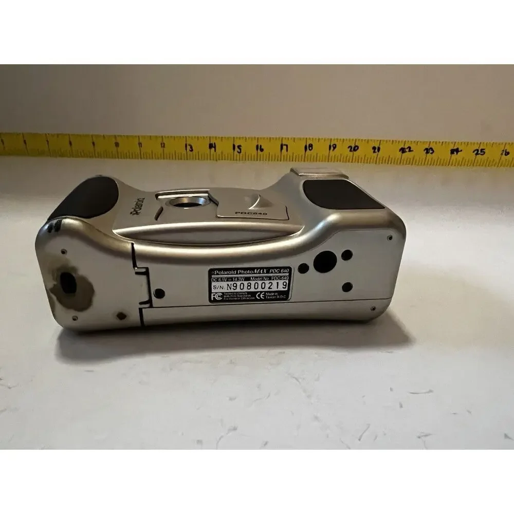 Polaroid PDC 640 Plus Digital Camera Not Tested